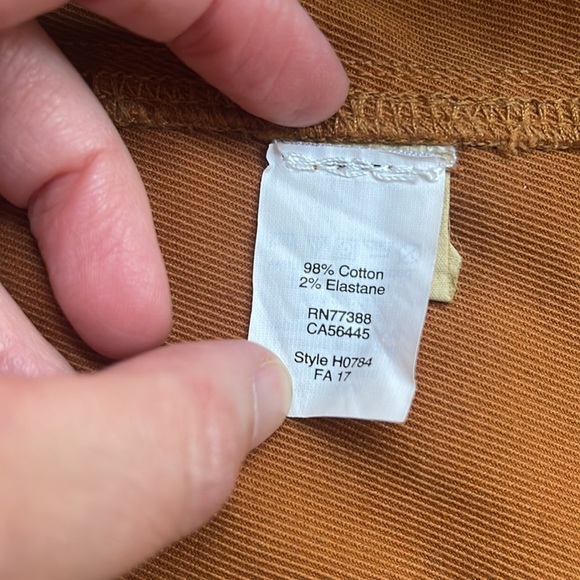 MADEWELL button up mini skirt size 00 - Picture 6 of 7